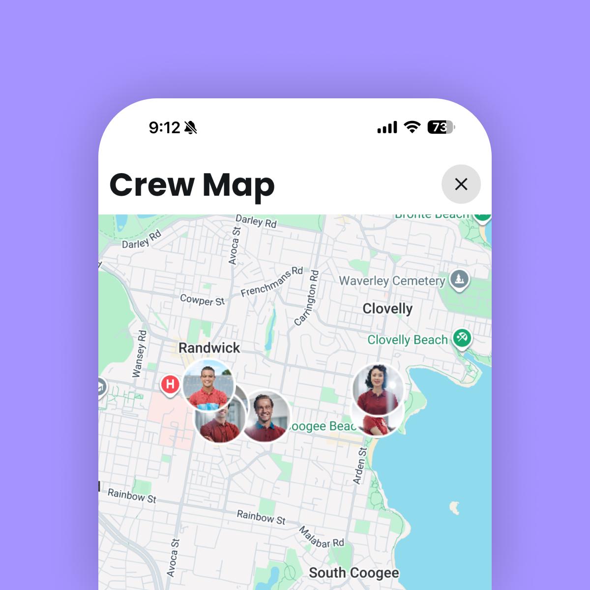 Crew Map