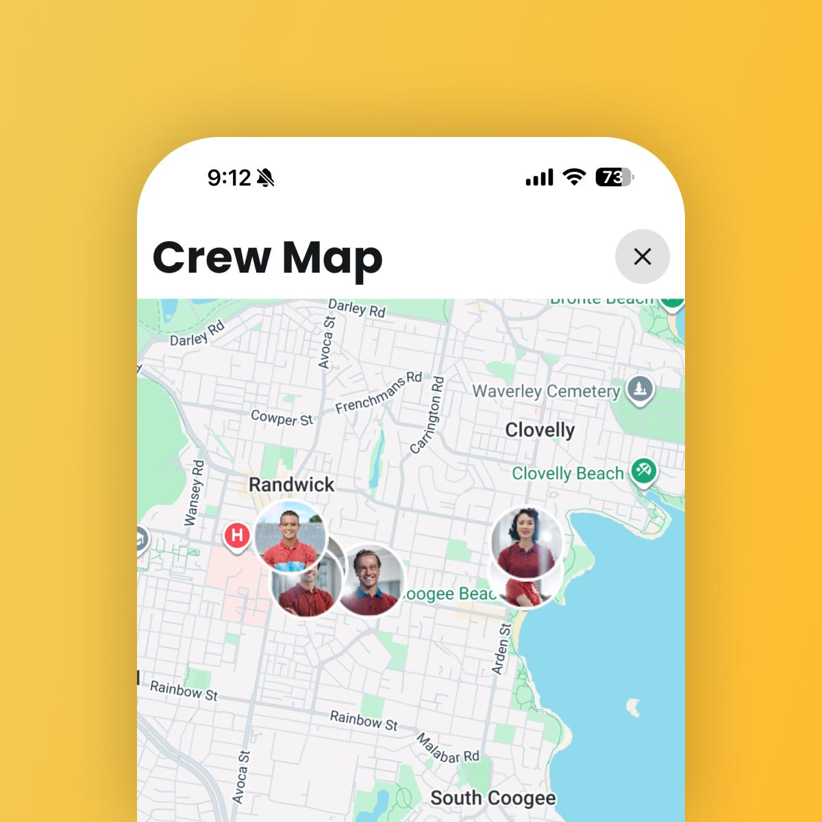 Crew Map Overview